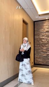 Rok Plisket Motif Richel by ZR Fashion