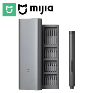 MIJIA Electric Precision Screwdriver With 24 S2 Steel Bits2 Torque Setting400+ Screws Per ChargeFor Smart Home Repair