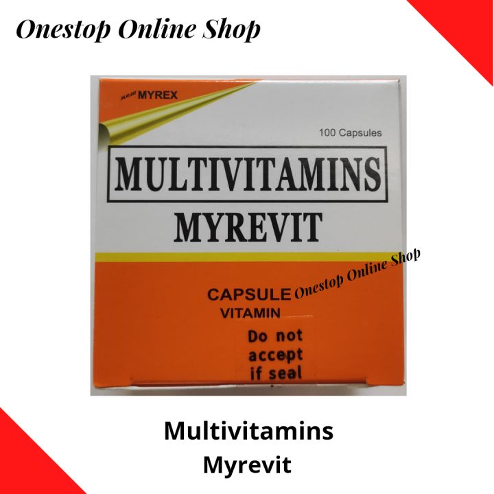 MYREVIT 100's Capsule Multivitamins Lazada PH