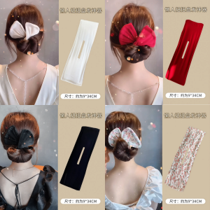 Móc Tóc Thắt Nút Bướm Mùa Hè Cho Nữ Móc Tóc Tròn Phụ Kiện Tóc Dễ Thương Móc Xoắn Tóc Phong Cách Hàn Quốc Móc Tóc Hình Quả Bóng