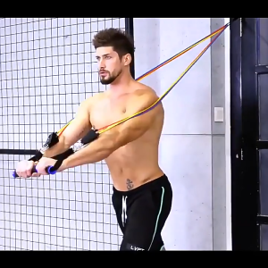 ความตึงเครียดเชือกในครัวเรือนความยืดหยุ่นในการออกกำลังกายความหนาเป็นวงดนตรีการออกกำลังกายแบบออกกำลังกายความต้านทานสำหรับผู้ชายและผู้หญิง