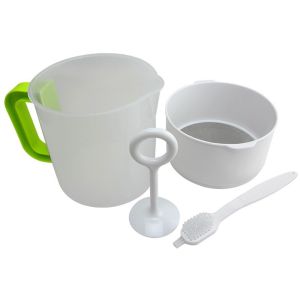 No-Litter Juice Soy Milk Filter Sieve Ultra-Fine Tofu Brain Filter Bag Honey Yogurt Milk Strainer Kitchen Cooking Utensil