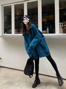QIANSHUIYIYUN | High-end Thickened Velvet Womens Hoodie Outerwear