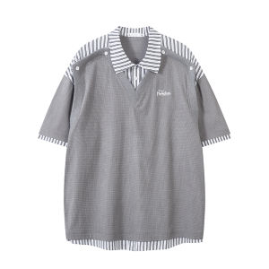 WILDAZI | American Vintage Styled Two-Piece Illusion T-Shirt