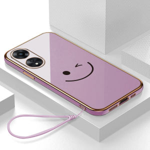 casing OPPO A60 terbaru 2025 Soft Silicone Bling Back Cover