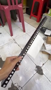 Besi Lis Besi Siku Lubang Raklist Hardcase 16u - 12u | DM