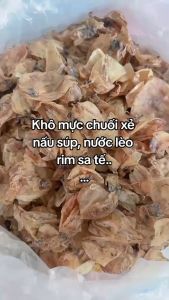 1kg Khô Mực Chuối Xẻ Siêu Nhiều Con Mực Mới Tự Nhiên- VỰA KHÔ MINH TRIẾT