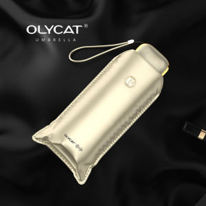 Lightweight Sunproof Titanium Silver Compact Umbrella
