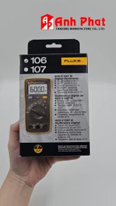 [BH 12 Tháng] Đồng Hồ Vạn Năng Đo Điện Mini FLUKE 106/107 Đo Chính Xác Chống Cháy Đo Nhầm - Anh Phát