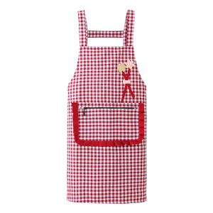 SVORIAHI | Fashionable Cotton Apron for Home Cooking and Work Summer Lightweight Breathable