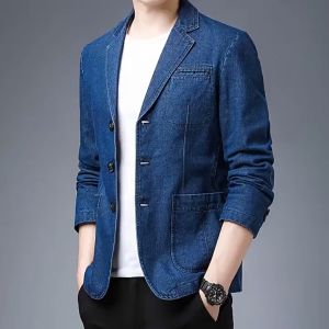 Vest nam  ao vets nam chất liệu Jean cao cấp Chất vải dày dặn thiết kế 1 hàng 3 nút thể thao Phong cách độc đáo bắt mắt mã N54