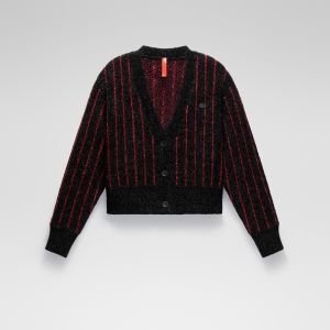 Bananain |Womens Chenille Cardigan Warm Sweater