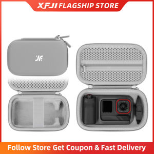 XFJI | XFJI Storage Bag Compatible with Insta360 Ace Pro 2 Xplorer Pro Bundle Protective Hard Case PU Drop-resistant Camera Accessories