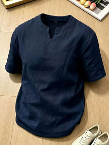 LIUBU | Áo Thun Tay Ngắn V-Neck Mát Mẻ Hơi Thở Mùa Hè
