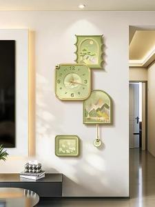 HAOJIUBUJIAN | Luxurious Creative Living Room Wall Clock