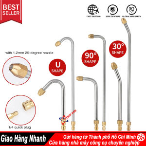 Phụ Kiện Chuyên Dụng Dành Cho BDGF 2555° /90° Đầu Súng Phun Nước Áp Suất Cao Hình Chữ U 1 / 4 "