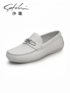 Leather Men Shoes Slip On