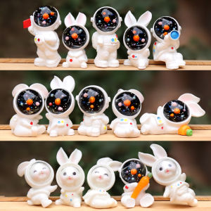 Đồ Chơi Mô Hình Thỏ Vũ Trụ Dễ Thương Trang Trí Cảnh Nhỏ Đồ Chơi Hộp Mù Trang Trí Bàn Quà Tặng Trang Trí Nhà Đồ Chơi Mô Hình