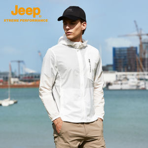 จี๊ป | เสื้อแจ็คเก็ตกันแดด Jeep สำหรับผู้ชาย น้ำหนักเบา ระบายอากาศได้ดี ใส่สบาย สำหรับกลางแจ้ง ป้องกันรังสียูวี ฤดูร้อน 2020