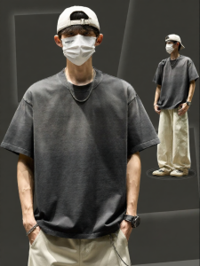 SZON | Heavyweight Retro Washed Fade Cotton T-Shirt