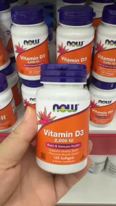 NOW Vitamin D3 2000 IU Viên Uống Hỗ Trợ Tăng Sức Đề Kháng Và Duy Trì Xương Chắc Khỏe Phát Triển Chiều Cao