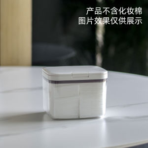 Beautician Professional Makeup Cotton Sponge Pressing Storage Box Wet Wipes Beauty Egg Sponge Cleaning Towel Extractor Case