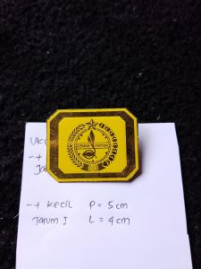 Tanda topi Pramuka putra / perlengkapan pramuka / alat pramuka / acesoris pramuka