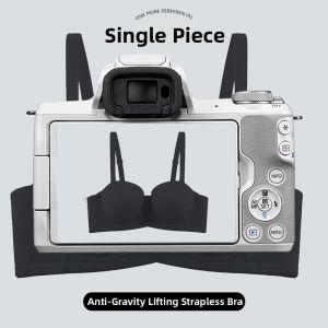 QIANLINGMEI | Minimizing Gathered Anti-sagging Strapless Bra