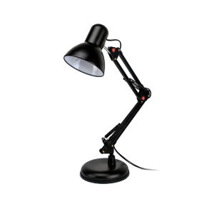 โคมไฟข้างเตียง โคมไฟตั้งโต๊ะ โคมไฟหัวเตียง ห้องนอน โคมไฟโต๊ะทํางาน โคมไฟอ่านหนังสือ ปรับระดับได้ โคมไฟหลอด LED Table Lamp โคมไฟถนอมสายตา