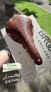 Brooks England Swift Eroica Bicycle Leather Saddle | Limited Edition Worldwide 100pcs [Local SG Seller]