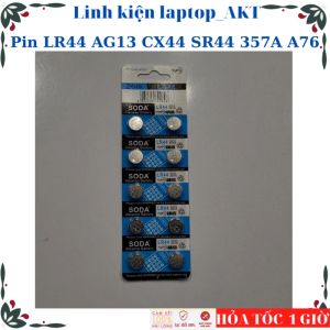 Pin cúc áo LR44 AG13 CX44 SR44 357A A76 – 1 viên