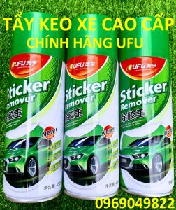 Chai Xịt Tẩy Keo và Nhựa Đường Dành Cho Ô Tô Xe Máy Chuyên Dụng Chính Hãng UFU