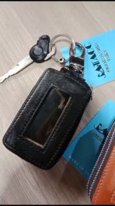 Dompet STNK Mobil & Motor Kulit Asli Double Zipper Wallet