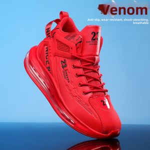 CVPAJ | Red Cushioned Shock Absorption Basketball Shoes