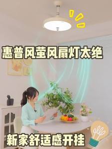 HUIPU ZHAOMING | Eye-Protection Ceiling Fan Light