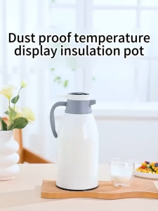 PANSON 2L Kettle Thermos For Hot Water Bottle Household Temperature Display 48H Heat Preservation