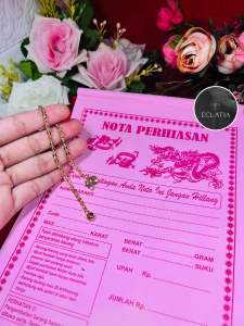 ECLATIA!! Gelang nuri kaca emas muda kadar 35% gelang perhiasan wanita terbaru elegan