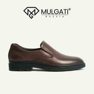Giày tây nam MULGATI Brogues không dây viền dập lỗ - FA09029