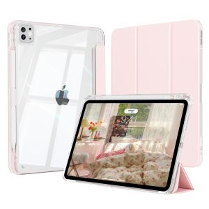 Ốp Lưng Thông Minh Từ Tính Cho iPad Pro 12.9 (thế Hệ 6 5 4 3) & iPad Air 13 (M4 M3 M2) - Vỏ Bảo Vệ Giả Da