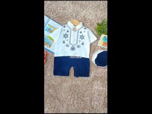 Jumper Koko Anak Bayi Laki-Laki Motif Koko Adam Estimasi Usia 0-6 Bulan Free Peci