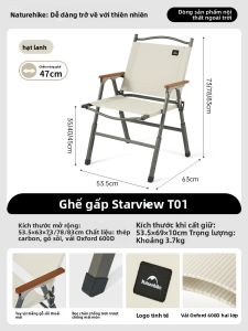 NatureHike | Ghế Ngoài Trời Điều Chỉnh Được Di Động