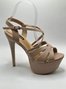 Elegant Pageant Heels Venus 6inches Heels nude color 35-40 sizes