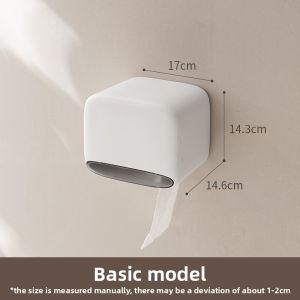 LANJIAOLUO | Storage Paper Towel Holder Wall Mount Waterproof