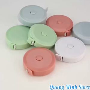 [MM]Thước dây cuộn dài 1.5m đo chỉ số cơ thể chỉ số các vòng nhỏ gọn tiện lợi