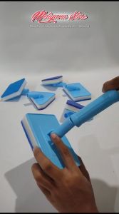 Alat Pembersih Kaca Aquarium Mobil Jendela Adjustable Panjang 90cm