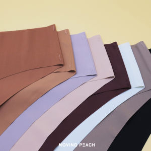 ผ้าหนังชั้นในไร้รอย ปานกลางเคลื่อนไหว รุ่นลูกพีช Dryfit ไม่มีผลตอบแทนกันได้ กางเกงสำหรับเอวสูงสุด