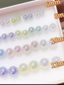 XUPING Commuter Daily Simple Earrings Women Transparent Feel Alloy Plated Silver Gold round Ball Fashion Jewelry Ear Decorations