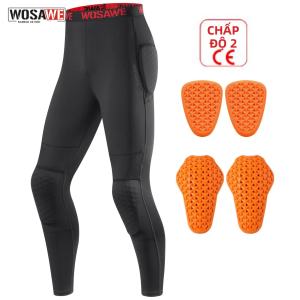 Quần Đua Xe Máy Mùa Hè WOSAWE Nam CE1/2 Màu Đen Chất Liệu Polyester Nylon Bảo Vệ Khi Đi Xe Địa Hình Xe Đạp Leo Núi Đạp Xe