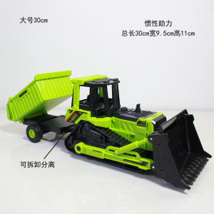 รถโมเดลการ์ตูนอเนกประสงค์ รถขุดดิน รถยก รถโมเดลจำลอง ของเล่นเพื่อการศึกษาสำหรับเด็ก ของขวัญ ของเล่นสำหรับเด็ก