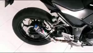 Knalpot Austin Untuk Motor R15 Cbr 150R Vixion Gsx Byson Xabre Mt15 Cb150R Supra GTR Sonic Pulsar MX 135 150 180 200 220 King New Old Lama Racing
